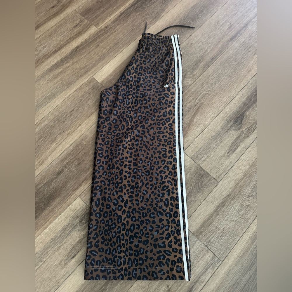 Adidas Leopard Print Track Pants